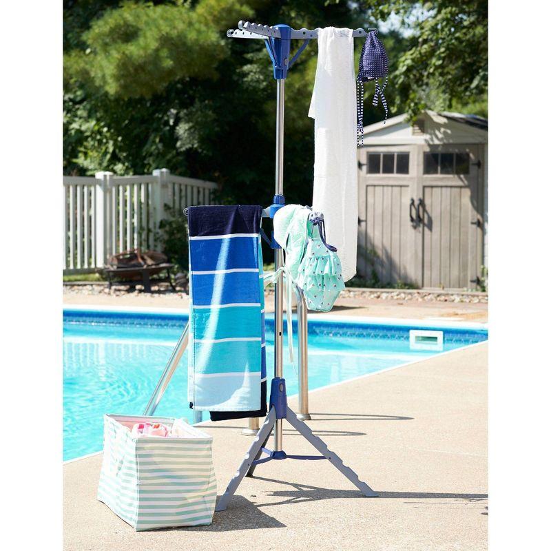 Household Essentials 2 Tier Tripod Clothes Dryer with Clips