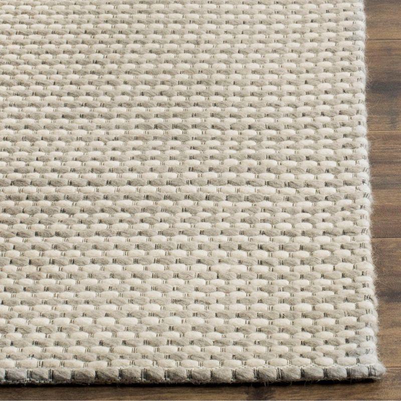 Natura NAT801 Hand Woven Indoor Runner - Silver/Ivory - 2'3"x20' - Safavieh
