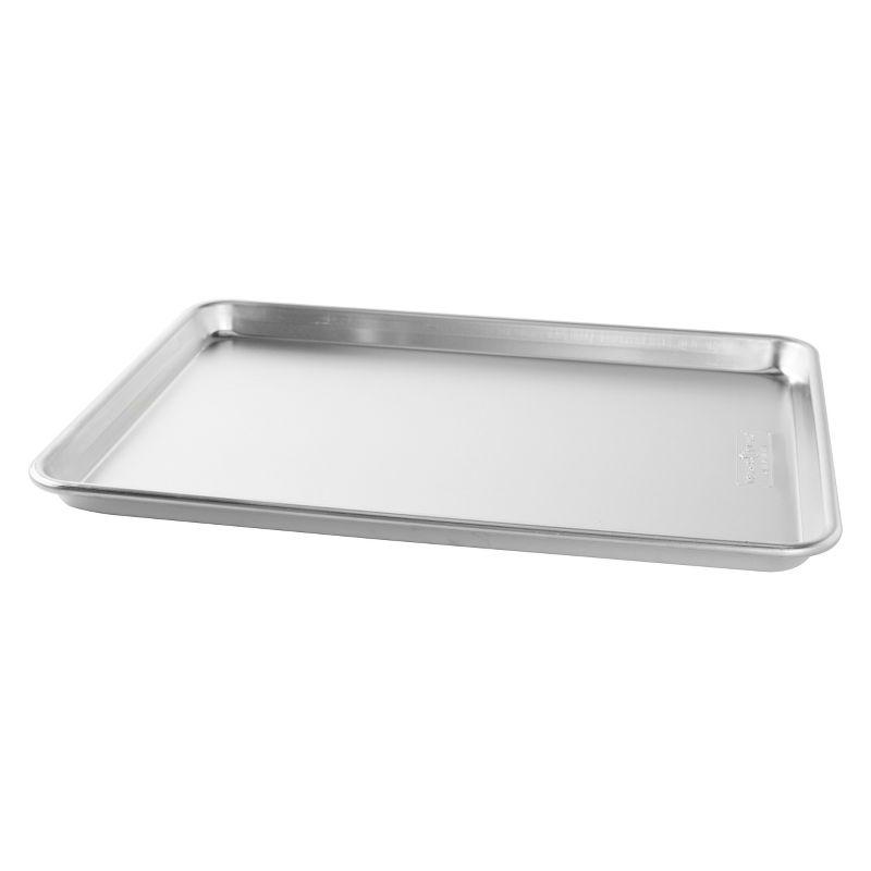 Nordic Ware Silver Aluminum Half Sheet Pan, 17.9" x 12.9"