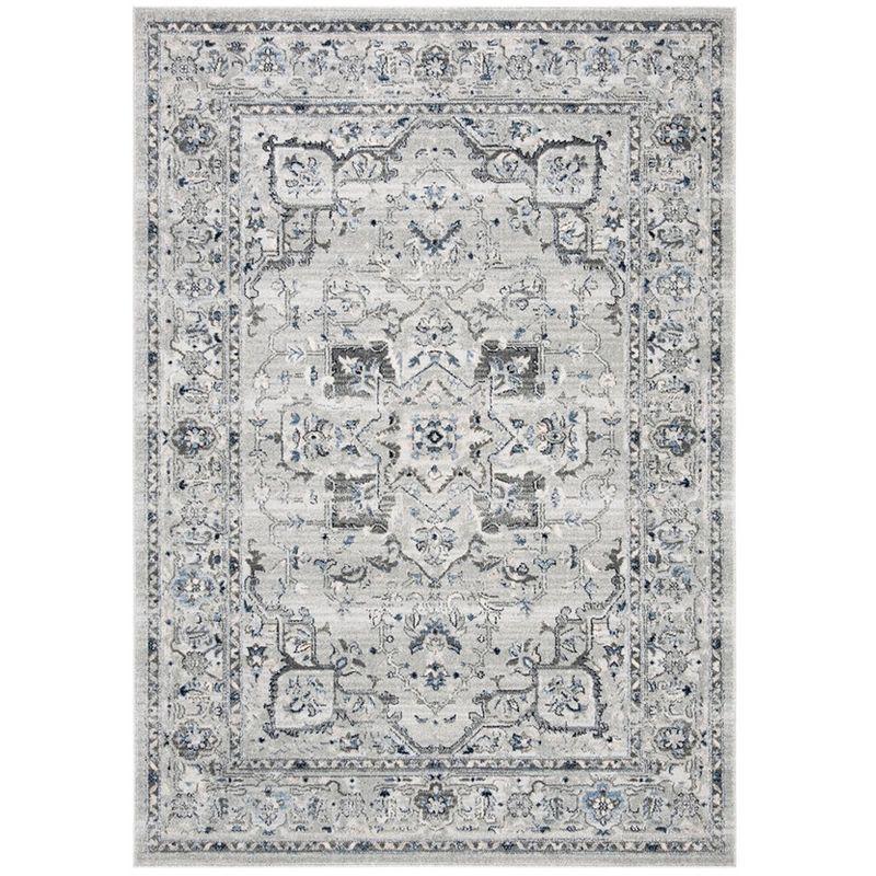 Charleston CHL411 Loomed Indoor Area Rug - Grey/Dark Grey - 5'3"x7'6" - Safavieh