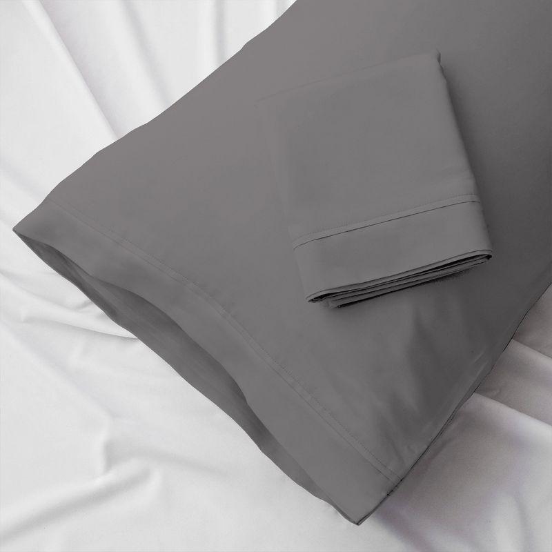 Color Sense 100% Cotton Cool & Crisp Percale Weave Pillowcases