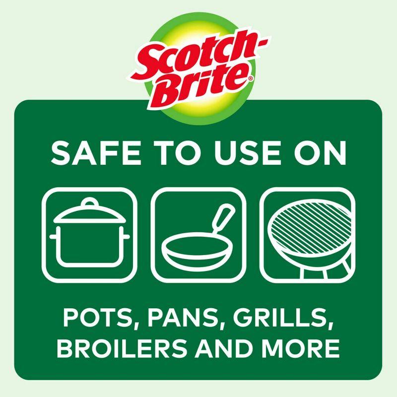 Scotch-Brite Stainless Steel Scrubbing Pads - 3ct