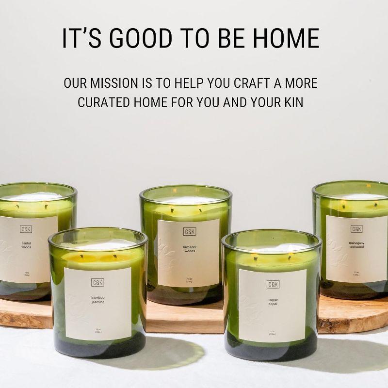 Craft & Kin Premium Soy Candle Lavender Woods