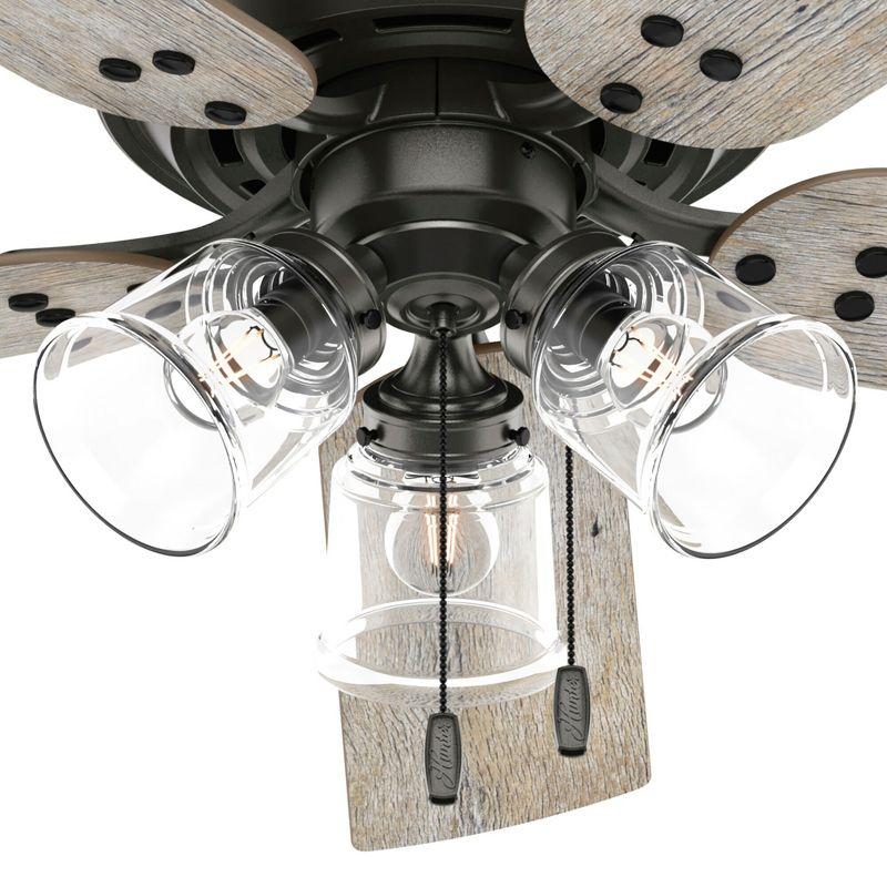 Shady Grove 52" 5 - Blade Ceiling Fan With Lights And Pull Chain