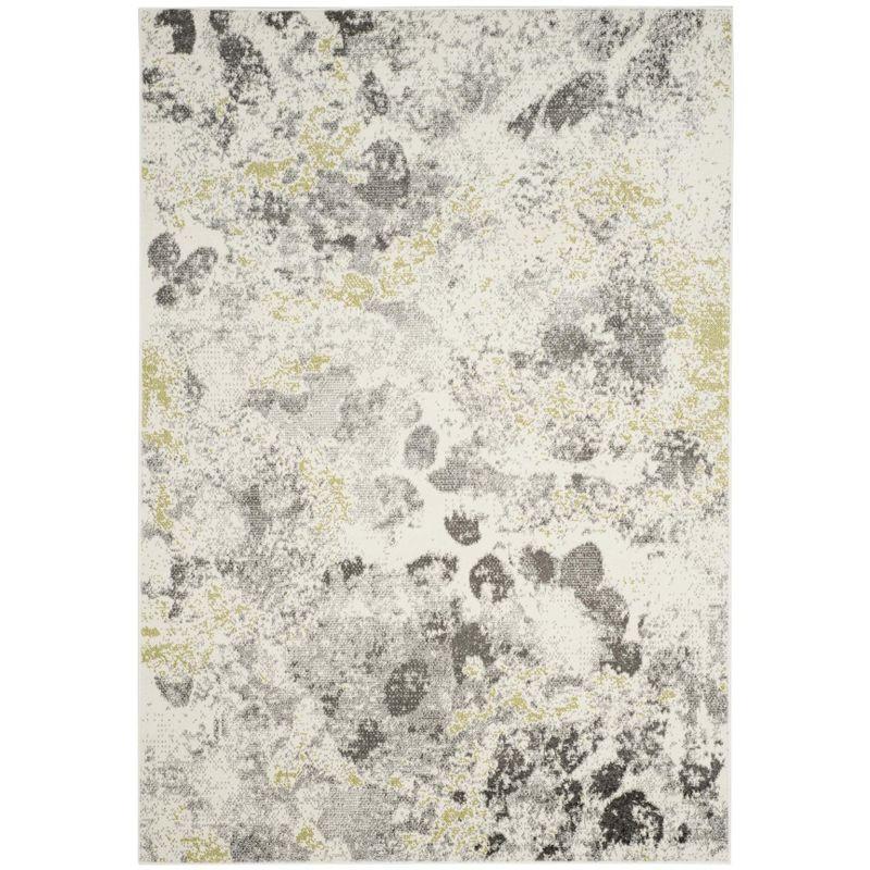 Watercolor WTC696 Power Loomed Indoor Area Rug - Ivory/Grey - 5'3"x7'6" - Safavieh