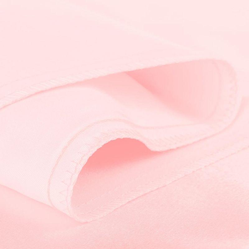 Shopbedding Satin Pillowcase for Hair and Skin  - Standard Silk Satin Pillowcase with Zipper, Pink (Pillowcase Set of 2)
