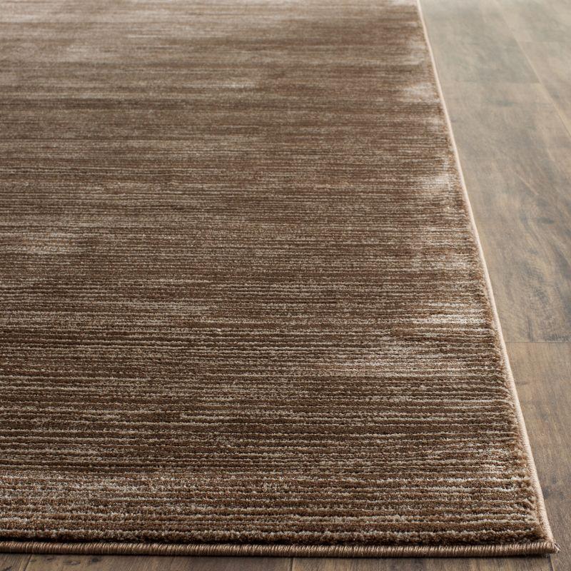 Vision VSN606 Power Loomed Indoor Runner Rug - Brown - 2'2"x6' - Safavieh