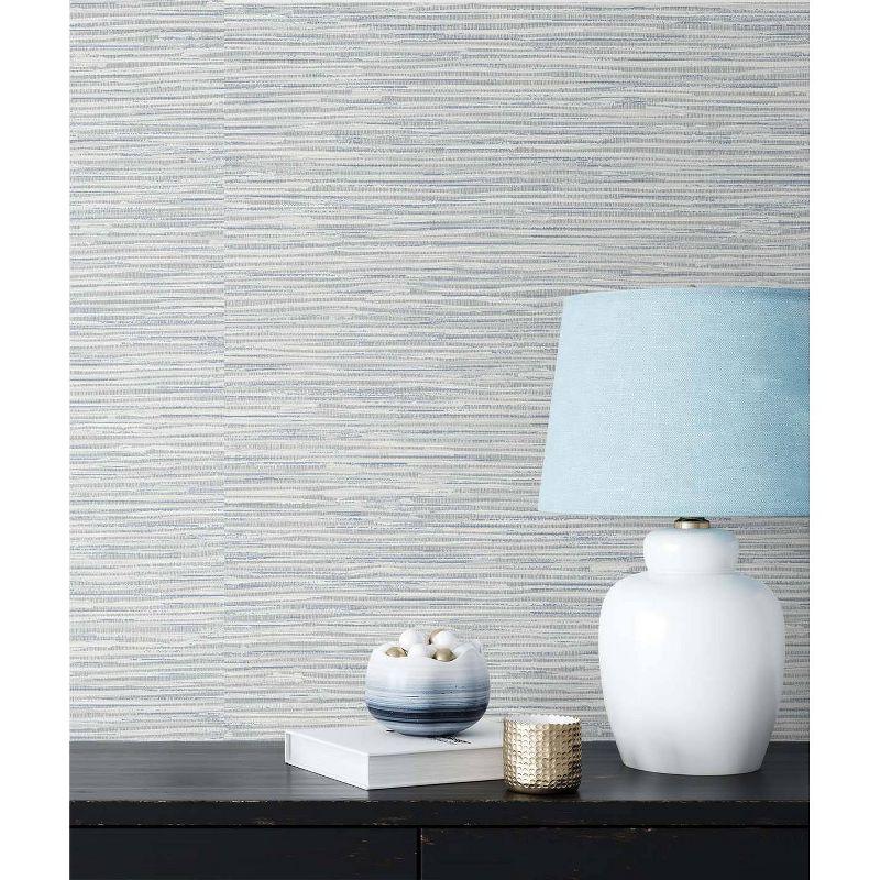 NextWall Cyprus Faux Grasscloth Peel and Stick Wallpaper