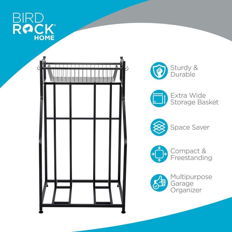Metal Freestanding Multi-Use Bike Rack