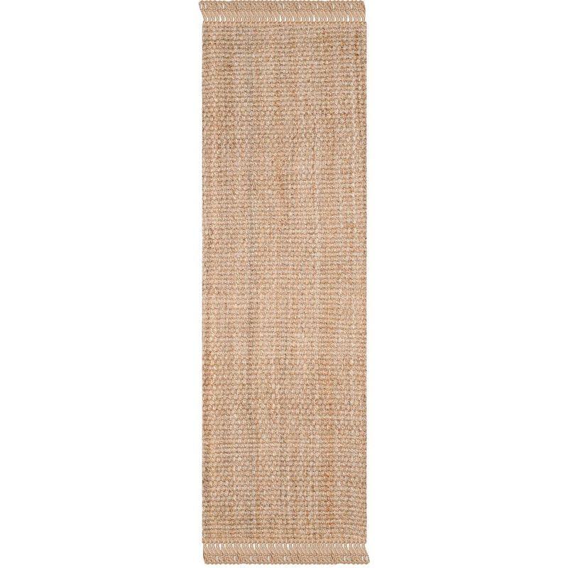 Natural Fiber NF467 Hand Woven Indoor Runner - Natural - 2'6"x10' - Safavieh