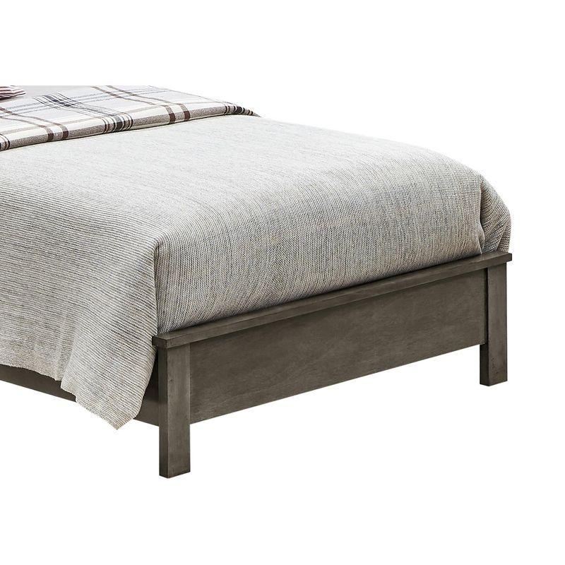 Passion Furniture Burlington Upholstered Twin Panel Bed