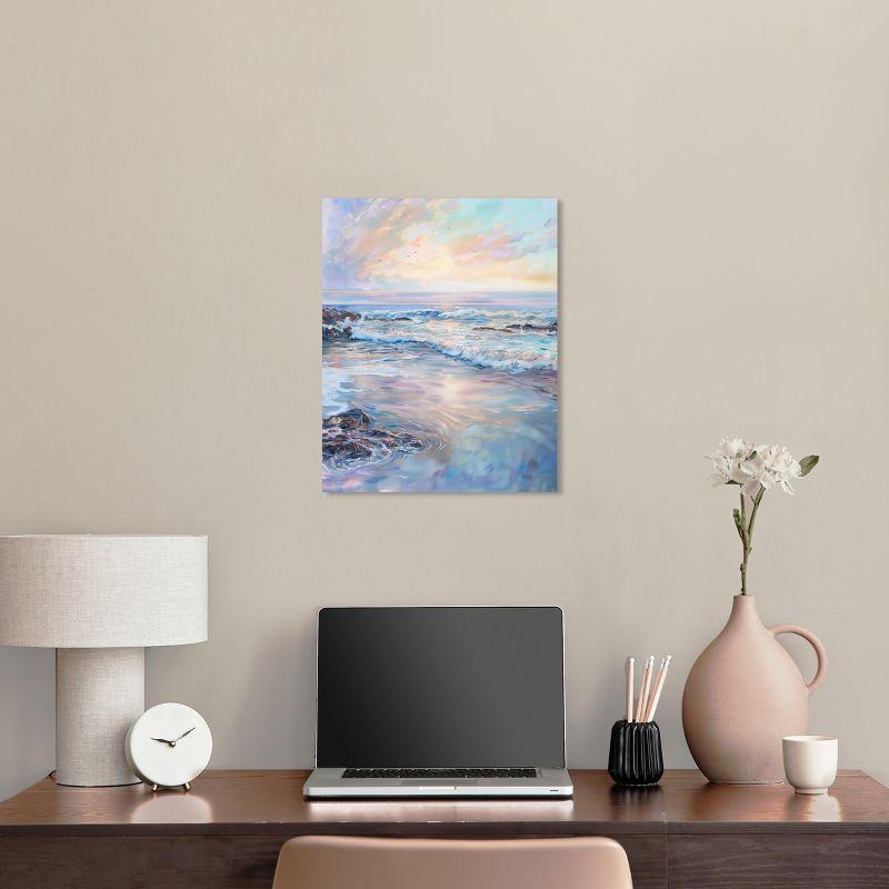 Art Remedy Dreamy Shoreline Sailing Wall Art, 16" x 20", Gallery Wrapped