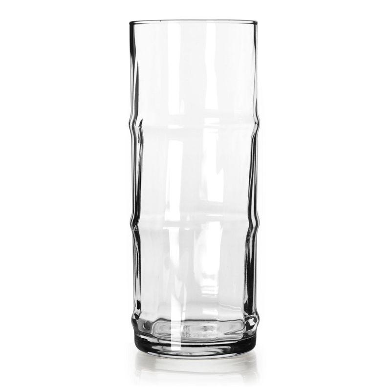 Libbey Tiki Bamboo Hi-Ball Glasses, 16 oz.