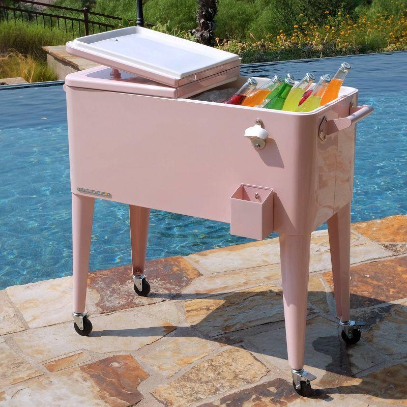 Winado 80 Qt. Outdoor Rolling Cooler Cart