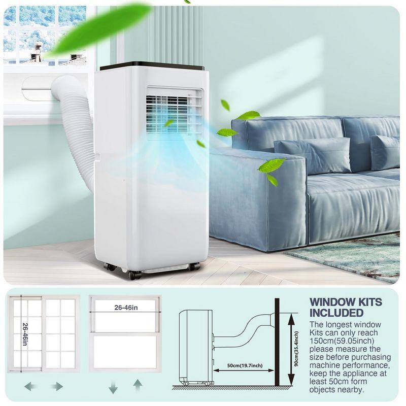 Portable Air Conditioners with Remote Control, 10000 BTU Portable AC Unit