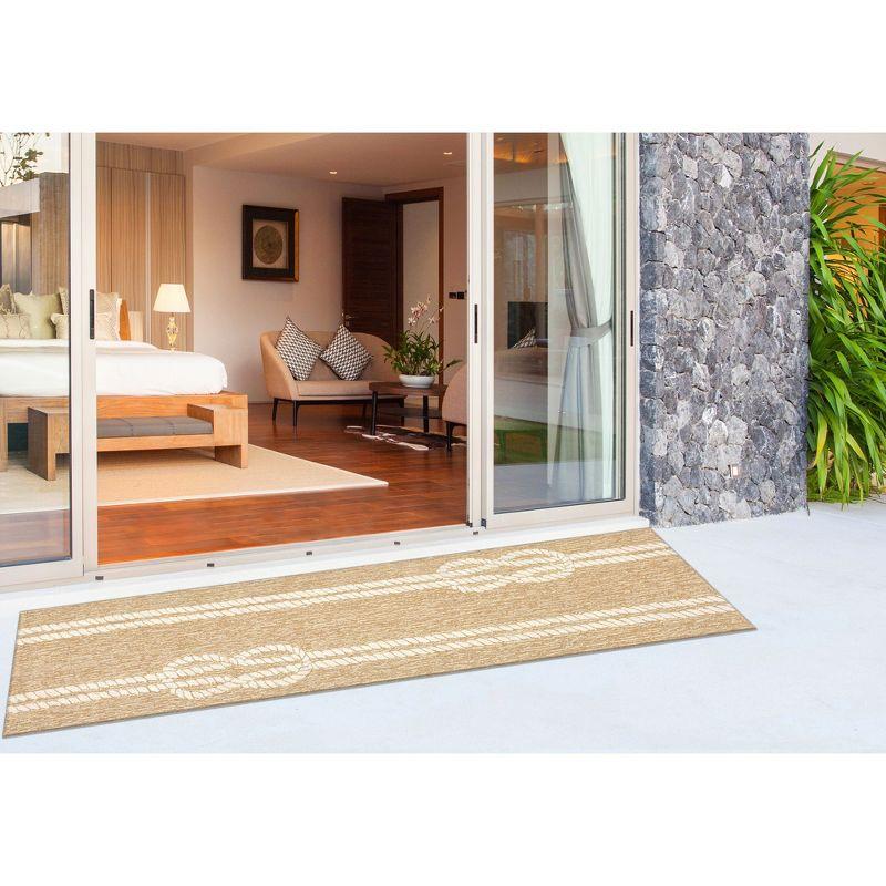 Nautical Rope Outdoor Rug