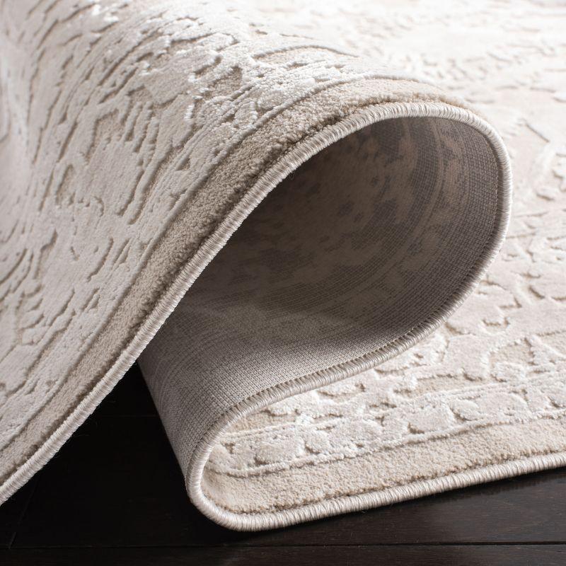 Reflection RFT665 Power Loomed Indoor Runner Rug - 2'3"x6' - Dark Grey/Cream - Safavieh