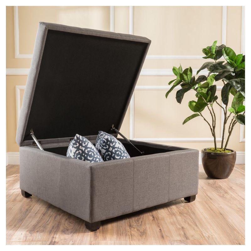 Carlsbad Storage Ottoman - Christopher Knight Home