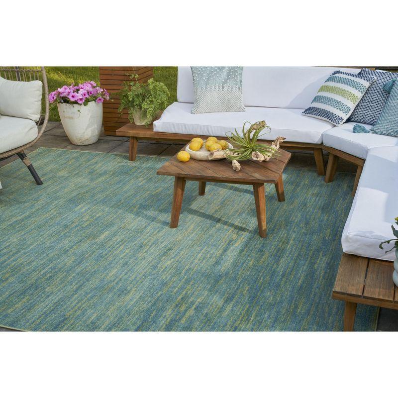 Nourison Essentials Solid Indoor/Outdoor Area Rug