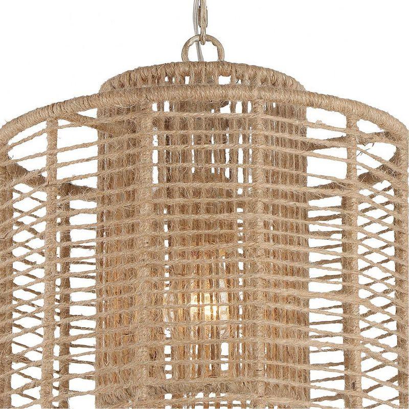 Crystorama Lighting Jayna 1 - Light Pendant in  Burnished Silver