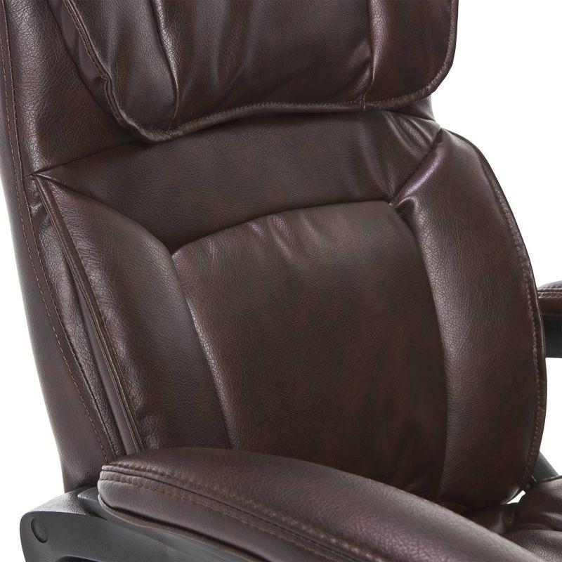 Style Hannah Office Chair Bonded Leather Comfort - Serta