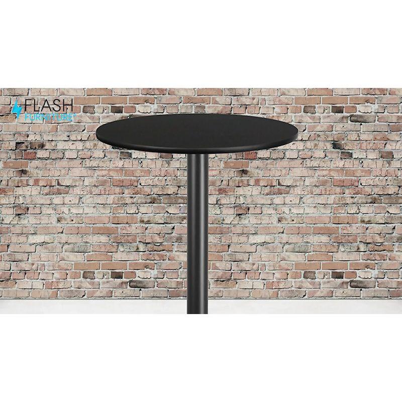 Flash Furniture Laminate Table Top with Table Height Base
