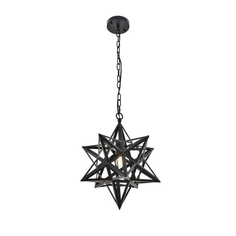 Bertrand Iron Star Pendant (16"-24")