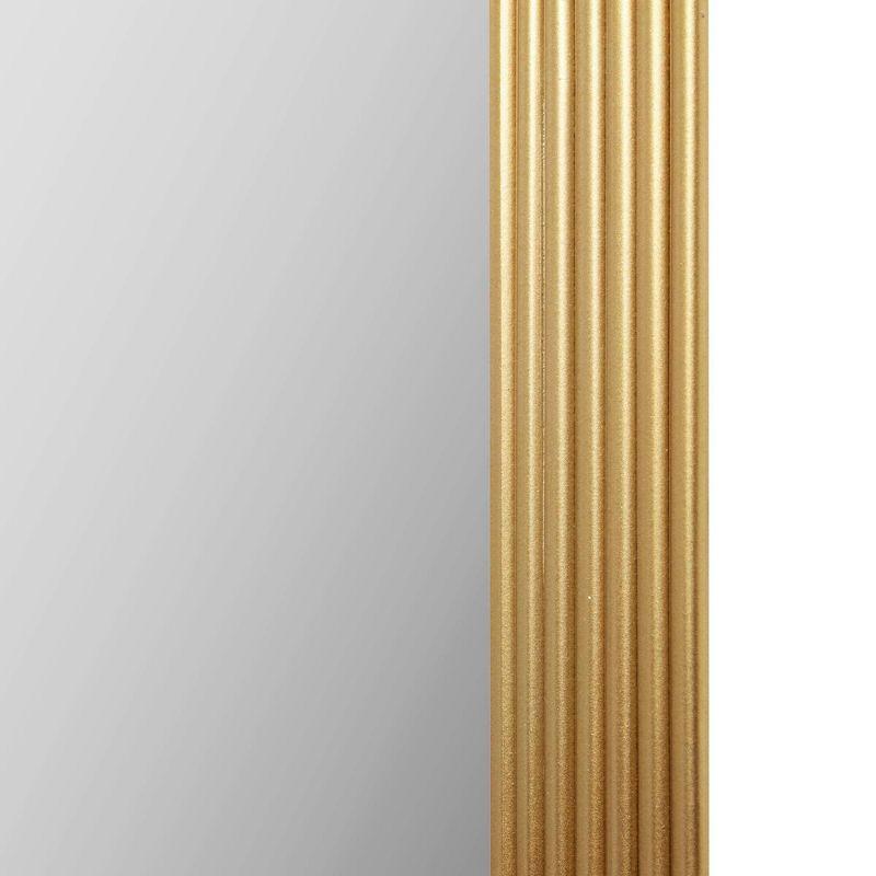 Aurelia Rounded Rectangle Fluted Wall Mirror