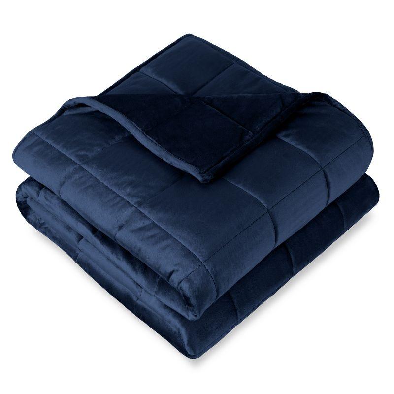 Bare Home Minky Fleece Weighted Blanket