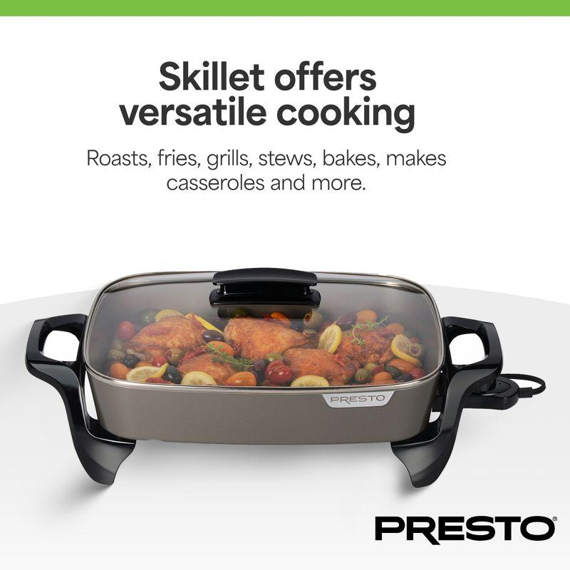 Presto Presto 16" Electric Ceramic Skillet with Glass Cover - 06856