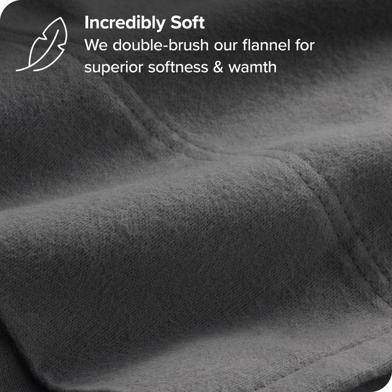 100% Cotton Flannel Pillowcase (Set of 2)