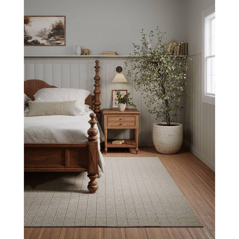 Ollie Top Stitch Woven Rug