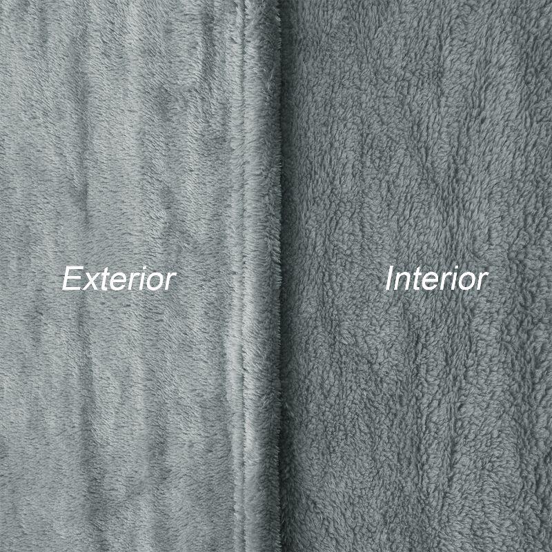 Catalonia Wearable Fleece Blanket with Sleeves & Foot pockets for Men Women, Plush Wrap Sleeved Throw Blanket