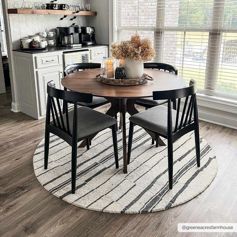 Hauteloom Rectangle Area Rug   Taupe