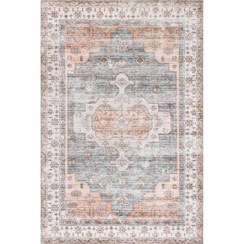 Luxe SoftSleek 8' x 10' Light Gray Recycled Fiber Area Rug