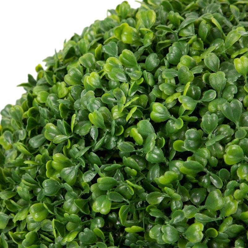 Northlight Seasonal Two Tone Green Artificial Boxwood Topiary Garden Sphere