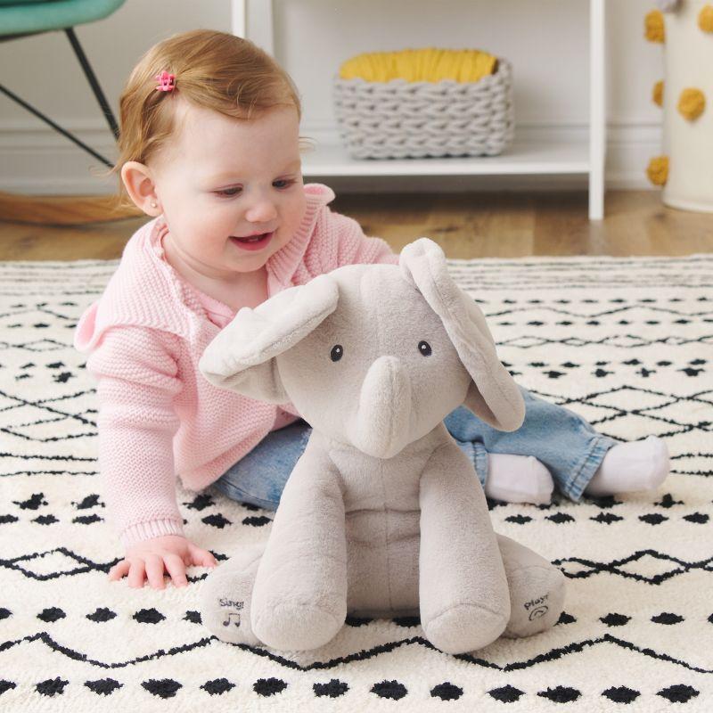 GUND Baby Flappy the Elephant Musical Plush