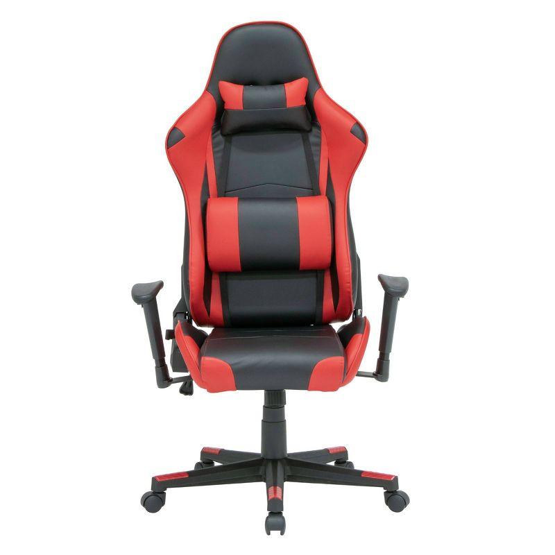 High Back Ergonomic Gamer/Office Chair Red/Black - SD Gaming