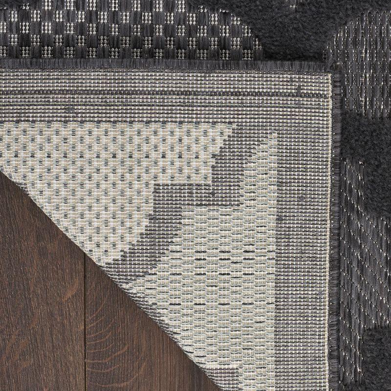 NRESC Flatweave Geometric Rug