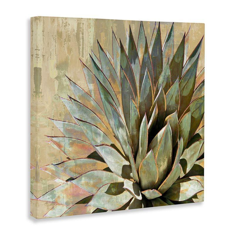 Stupell Industries Green Succulent Agave Leaves, 24" x 24"