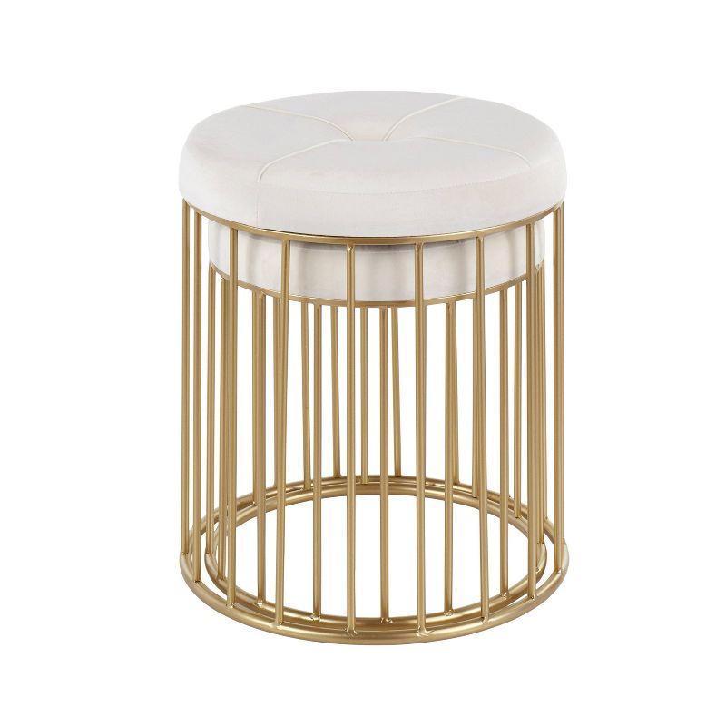 Canary Contemporary Nesting Ottomans - LumiSource