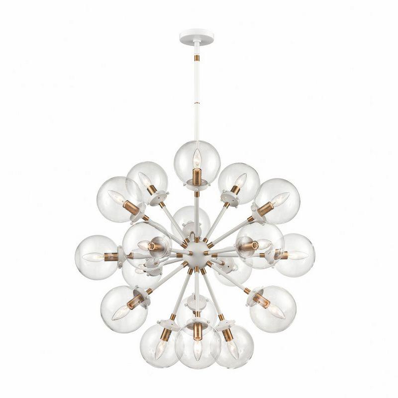 Elk Home Boudreaux 18 - Light Chandelier in  Matte White