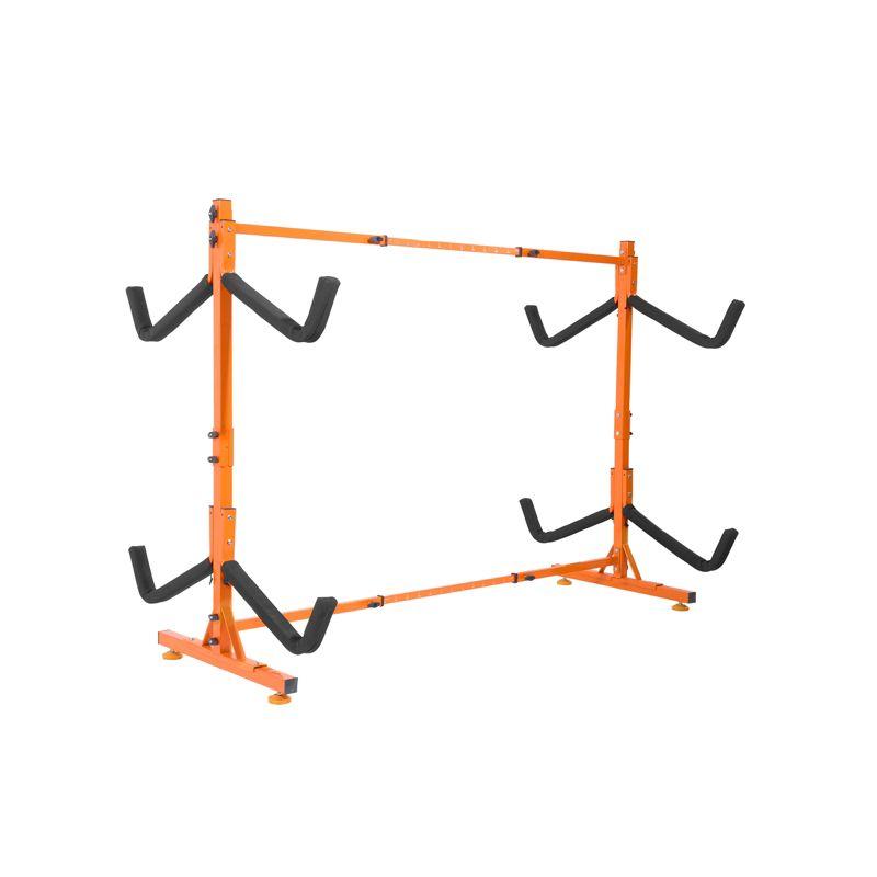 VEVOR Steel Freestanding Adjustable Kayak Rack DLS4G0000000D8BUTV0