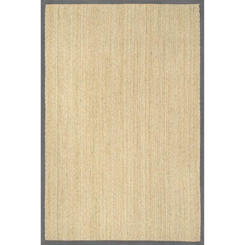 Nuloom Larnaca Seagrass Herringbone Indoor Area Rug, 5' x 8'