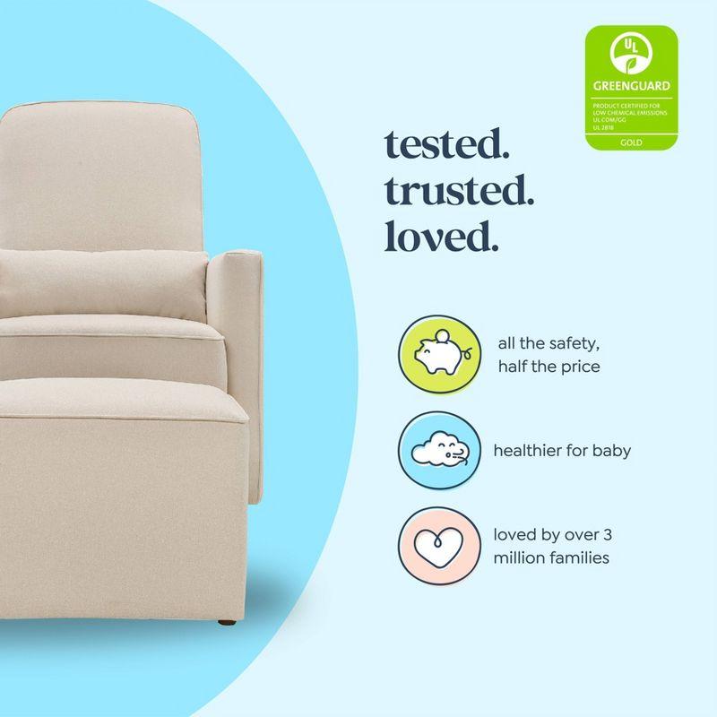 daVinci Olive Swivel Glider with Ottoman & Reviews | Wayfair