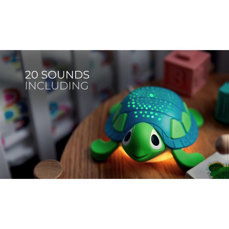 Green Turtle White Noise Machine with Star Projector