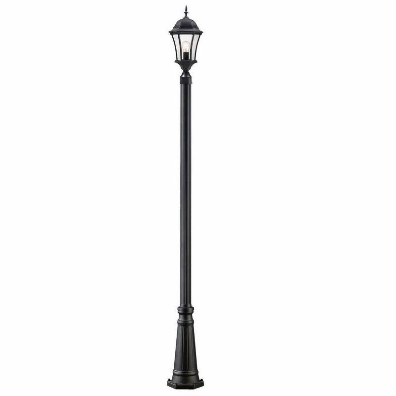 Z-Lite Wakefield 1 - Light Post Light in  Black