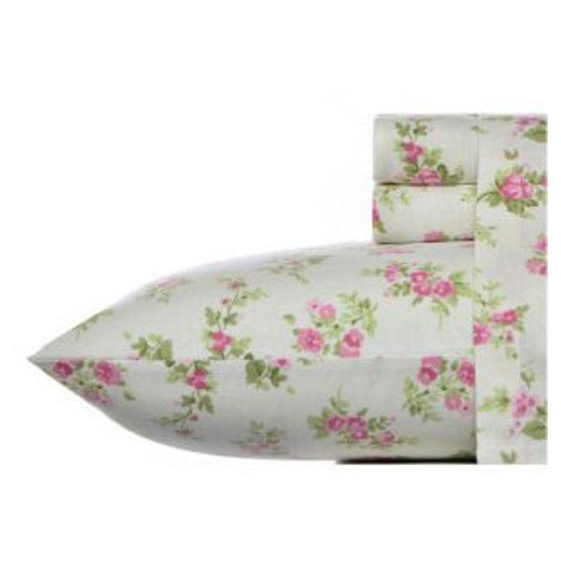 Laura Ashley Laura Ashley Cotton Flannel Cozy Sheet Sets