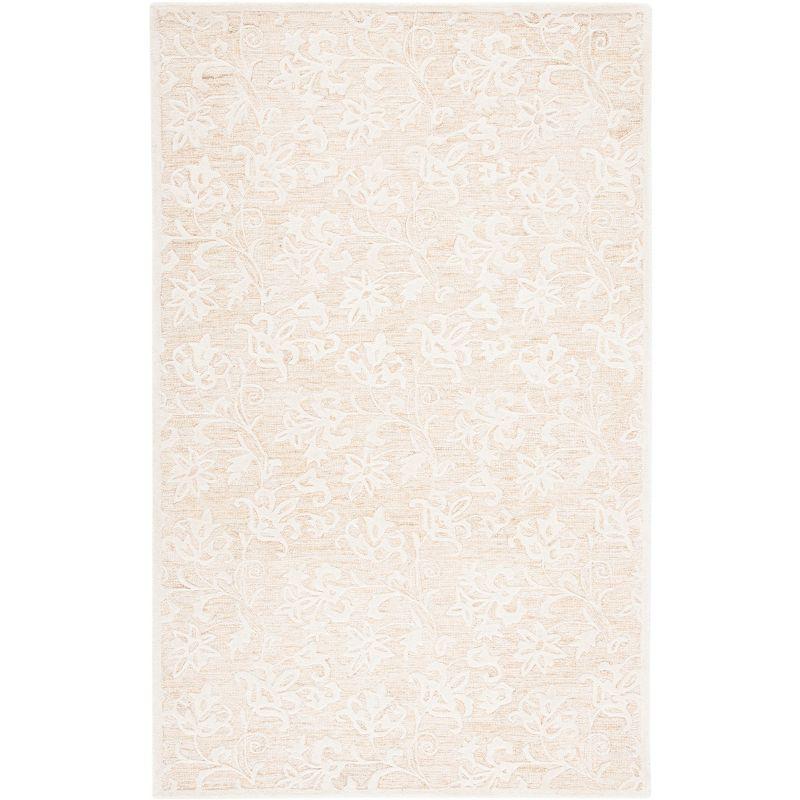 Metro MET853 Hand Tufted Indoor Area Rug - Gold/Ivory - 4'x6' - Safavieh