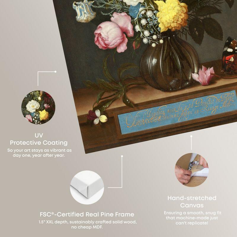 Art Remedy Ambrosius Bosschaert The Elder Bouquet Wall Art by Art Remedy